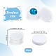 Пластиковые бисера контейнеры CON-WH0086-120A-2