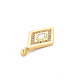 Латуни циркония кубической подвески KK-T004-102-NF-4