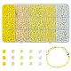 225 г 5 стилей стеклянных бусин SEED-YW0002-56B-1