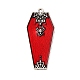 Подвески из эмали из сплава Hallowmas ENAM-K079-01A-AS-1