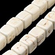 Синтетических нитей бирюзовые бусы TURQ-F009-02D-01-2