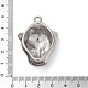 Сплав эмали с подвесками из горного хрусталя FIND-G067-05P-3