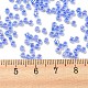 Гальванический прозрачный стеклянный бисер SEED-S042-16A-06-4