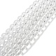 Круглые стеклянные бусины GLAA-P002-10mm-02-1