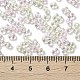 Стеклянный бисер с цветным покрытием ab SEED-L011-06B-02-4