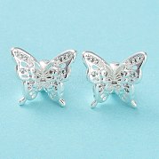 Подвески из латуни с покрытием из прозрачного кубического циркония KK-B078-03S
