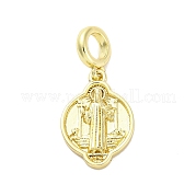 Латунные святые европейские подвески-талисманы KK-D325-26G-02
