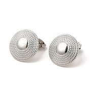 Серьги-гвоздики из нержавеющей стали 304 EJEW-I281-24P