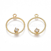 Латунные подвески KK-T038-351C