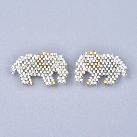 Подвески из бисера ручной работы SEED-I012-53A-1