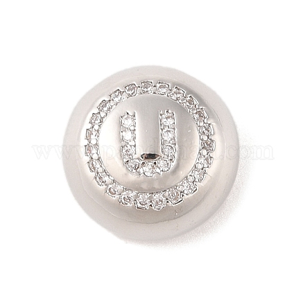 Подвески из латуни и кубического циркония KK-Z047-07P-U-RS-1