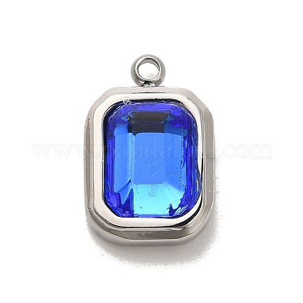 Подвески из стекла из нержавеющей стали 304 STAS-L022-062P-07-1