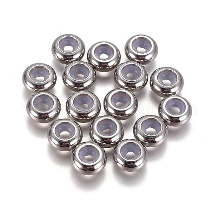 Бусины из нержавеющей стали 304 STAS-L222-41C-P-1