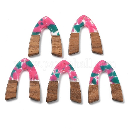 Подвески из смолы и ореха FIND-R051-11E-1