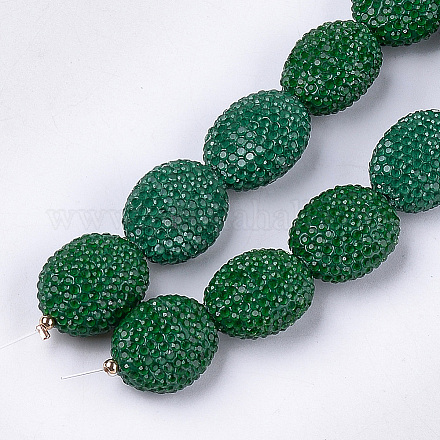 Ручной полимерной глины шариков Rhinestone RB-S058-01A-1