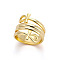 Brass Adjustable Finger Rings, Ankh Ring, Golden, Inner Diameter: Adjustable