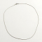 Tarnish Resistant 304 Stainless Steel Chain Necklaces, Stainless Steel Color, 20 inch(51cm)x0.9mm