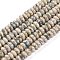 Natural K2 Stone Beads Strands, Rondelle, 7~8.5x3~4mm, Hole: 1mm, about 105~108pcs/strand, 15.55~15.94''(39.5~40.5cm)