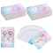 FINGERINSPIRE 120 Pcs Necklace Earring Display Cards Starry Sky Pattern Earring Cards for Selling 2.4x3.5 inch Colorful Jewelry Display Hanging Card for Earrings, Necklaces, Bracelets