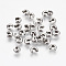 Tarnish Resistant 304 Stainless Steel Crimp Beads Covers, Stainless Steel Color, 4.5mm, Hole: 2mm