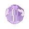 Preciosa® Crystal Beads, Czech Crystal, 451 19 602 Round, 20310 Violet, 3mm, Hole: 0.5mm