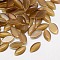 Cat Eye Cabochons, Horse Eye, Saddle Brown, 15x7x2.5mm
