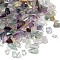 Natural Green Fluorite Chip Beads, No Hole/Undrilled, 2~12x2~10x1~3mm