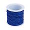 Elastic Cord, Medium Blue, 1mm, about 22.96 yards(21m)/roll