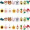 CHGCRAFT 32Pcs 16 Style Cute Resin Charms Cartoon Slime Charms Colorful Slime Charms Animal Resin Pendant Fruit Resin Charms for Necklace Bracelet Earring Craft Making, 22x20x10.5mm