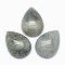 Natural Labradorite Cabochons, Teardrop, 25x18x7mm