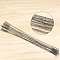 Scroll Jig Saw Blades Spiral Teeth, Wood Saw Blades Carbon Steel Wire Metal Cutting Hand Craft Tools For Carving, Stainless Steel Color, 50x0.12cm