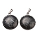Синтетические бирюзовые подвески STAS-O127-03P-01-1