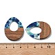 Подвески из смолы и ореха FIND-R051-10F-3