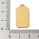 Подвески из нержавеющей стали 304 со стразами STAS-I322-85G-3