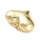 Кулоны из экологически чистой латуни KK-M256-01G-2
