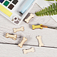 Деревянные срезы кабошоны WOOD-FG0001-05-4