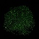 Светящиеся стеклянные бусины SEED-A033-07K-5