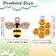 Подвески из сплава 30шт 2 стиля ENAM-SZ0002-17-7