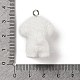 Подвески из флокированной смолы с милыми щенками MACR-P043-L01-3