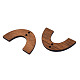 Подвески из орехового дерева WOOD-N011-009-3