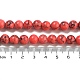 Окрашенные синтетической бирюзы шарика Gemstone пряди TURQ-R032-8mm-XSS18-3