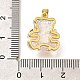 Латунные подвески KK-R212-18G-4