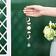 Украшения из пластиковых подвесок HJEW-WH0039-06-3