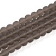 Прозрачные стеклянные бусины GLAA-T032-T8mm-MD02-1