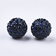 Ручной полимерной глины шариков Rhinestone RB-S250-12mm-A13-2