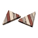 Подвески из дерева венге WOOD-F013-01-3