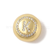 Подвески из латуни и кубического циркония KK-Z047-07G-K-RS