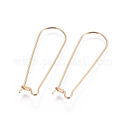 Фурнитура для сережек-колец из нержавеющей стали 304 STAS-E464-05G