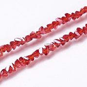 Прозрачные стеклянные бусины GLAA-H022-09A-01