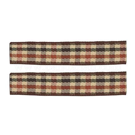 Полиэстер Grosgrain ленты ORIB-G008-9mm-B001-1
